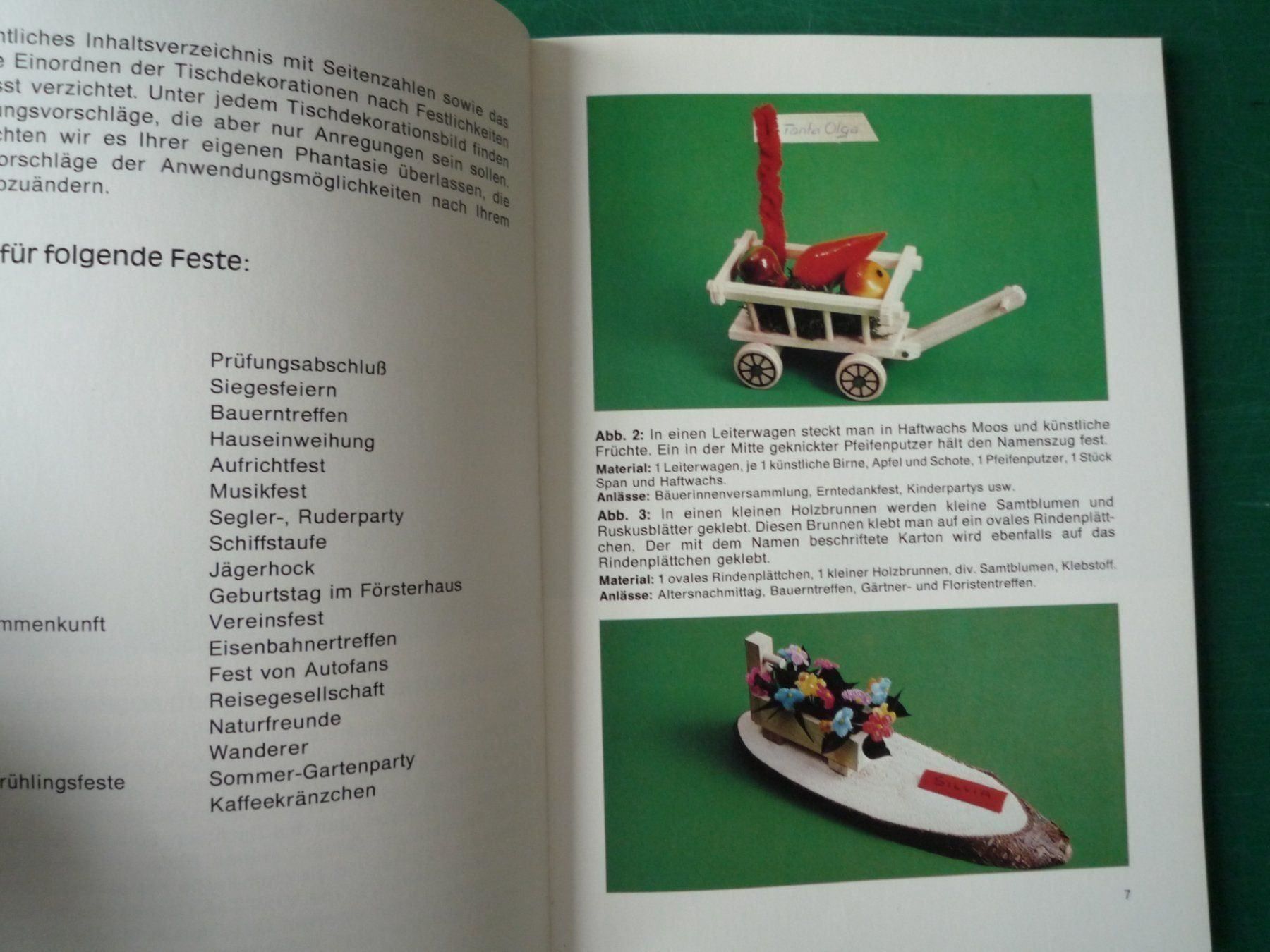 Tutte le decorazioni: Tischdekorationen - B - – Usato da Rafz venduto da Sonnenblume305 4