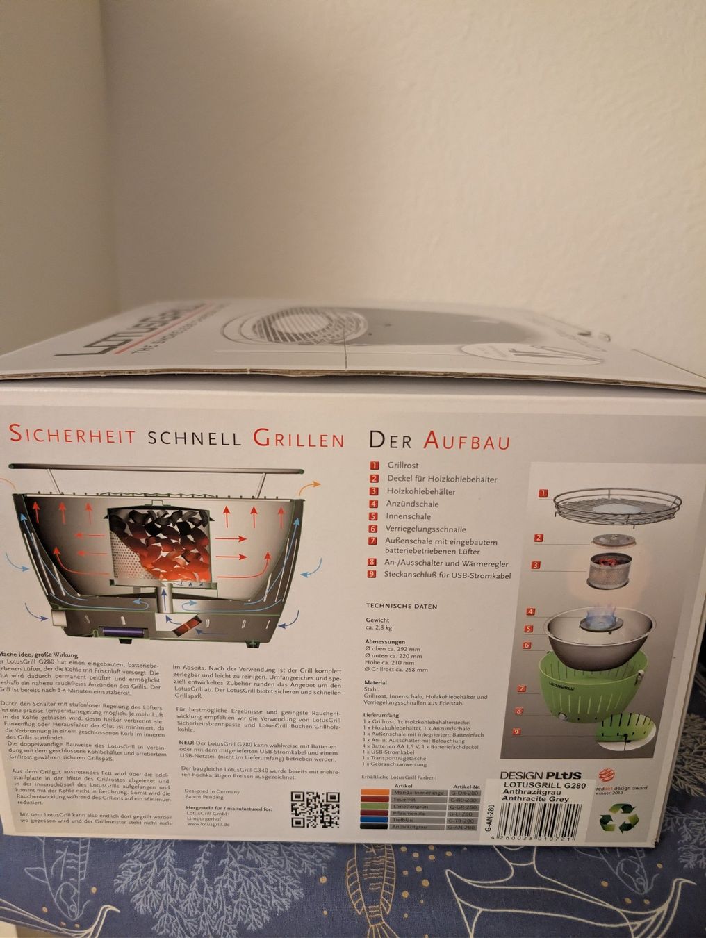 Lotusgrill Griglie: Lotusgrill – Nuovo (secondo la descrizione) da Heimberg venduto da Genie01 1