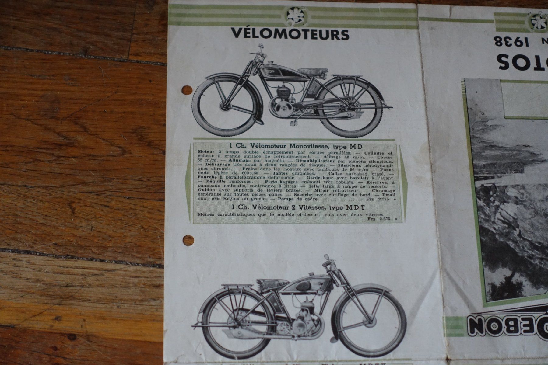 Sonstiges zum Sammeln & Seltenes: MOTO  MAGNAT  DEBON  1938  BROCHURE  OLDTIMER – Gebraucht aus Bellevue von  4