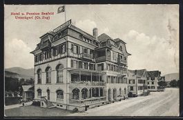 Unterägeri, Hotel und Pension Seefeld m