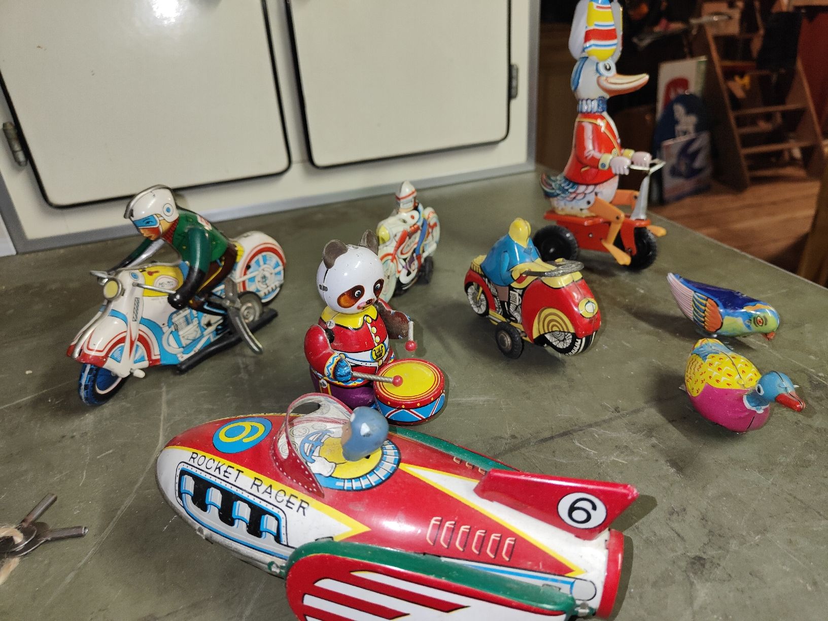Giocattoli: Konvolut Blechspielzeug, 8 Stück – Usato da Bichelsee venduto da Sacoche1932 4