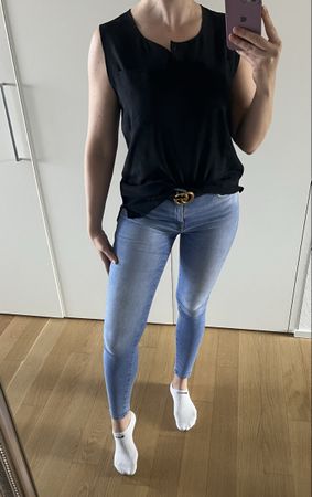 Schickes Sommer Top Sergio di Laurenti 40/42 100% Seide 