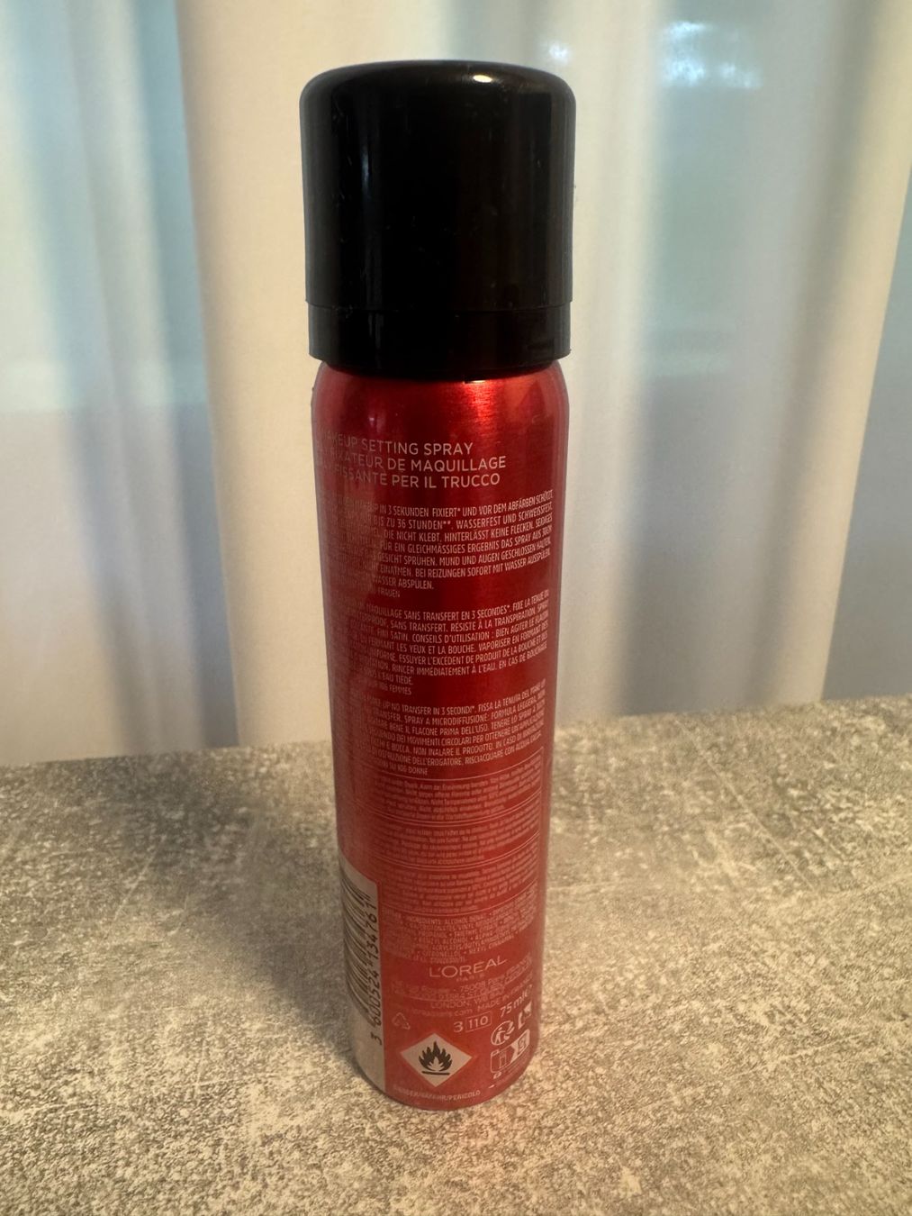 Make-up: LOREAL SETTING SPRAY INFAILLIBLE: 3-SECOND SETTING MIST – Nuovo e nell'imballaggio originale da Neftenbach venduto da Majjja 4
