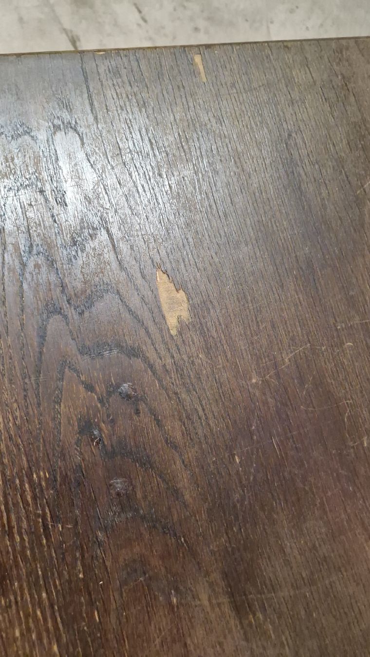 Tables: Holztisch mit Sockel  – D'occasion à Zürich par anna.caterina 5