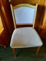 6 schöne Shabby Chic Stoff Stühle 