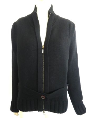 sita murt warme Merino Mix Strick Jacke Details, Gr. 44/46