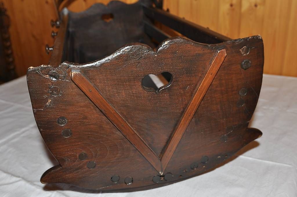 Letti: Antike Kinderwiege aus Holz – Usato da Ermensee venduto da jos_5vg6 3