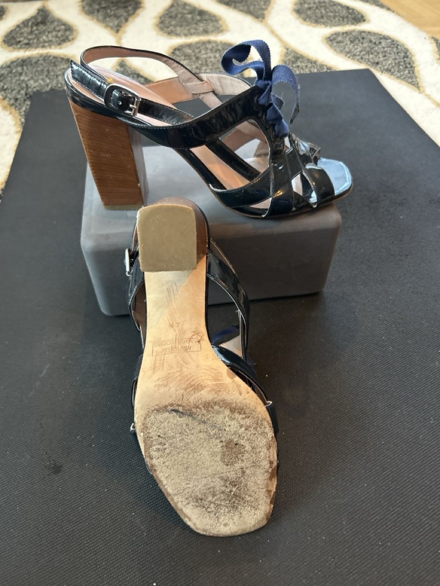 Marc Jacobs Scarpe da donna: Marc by Marc Jacobs heels, blue ribbon, size 41 – Usato da Basel venduto da kst_27ts 1