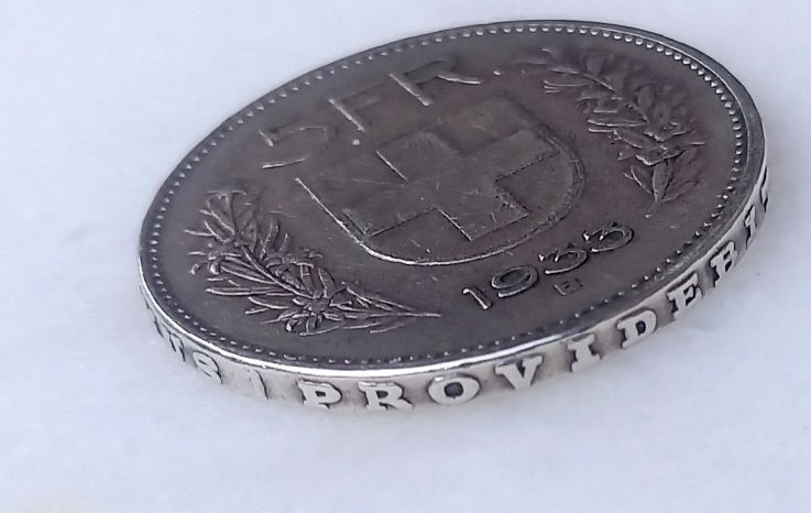 Tutti le monete: 5 fr Svizzera 1933 – Usato da Minusio venduto da epp_cty9 2