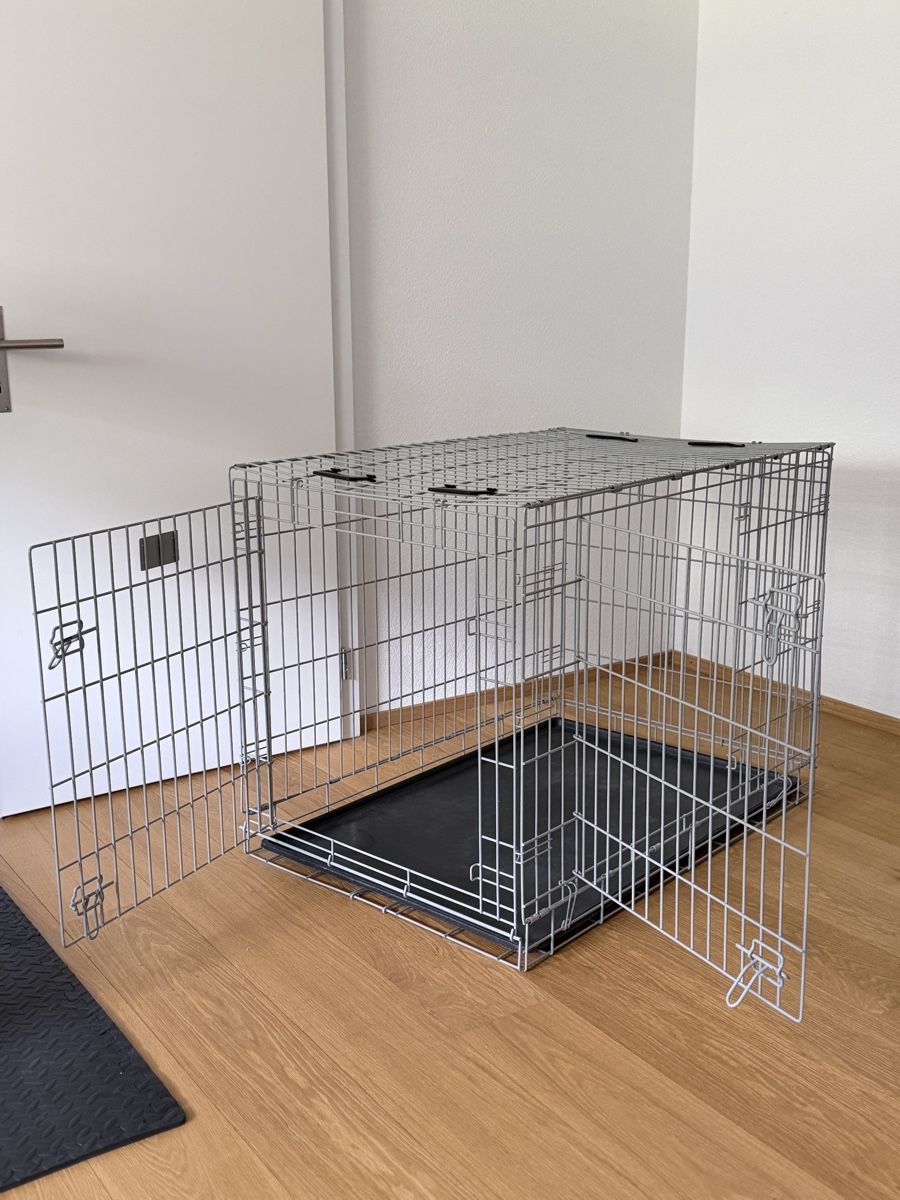 Käfige, Transport & Sicherheit: Faltbare Hundebox SAVIC – Gebraucht aus Zillis von obr_m8qg 3