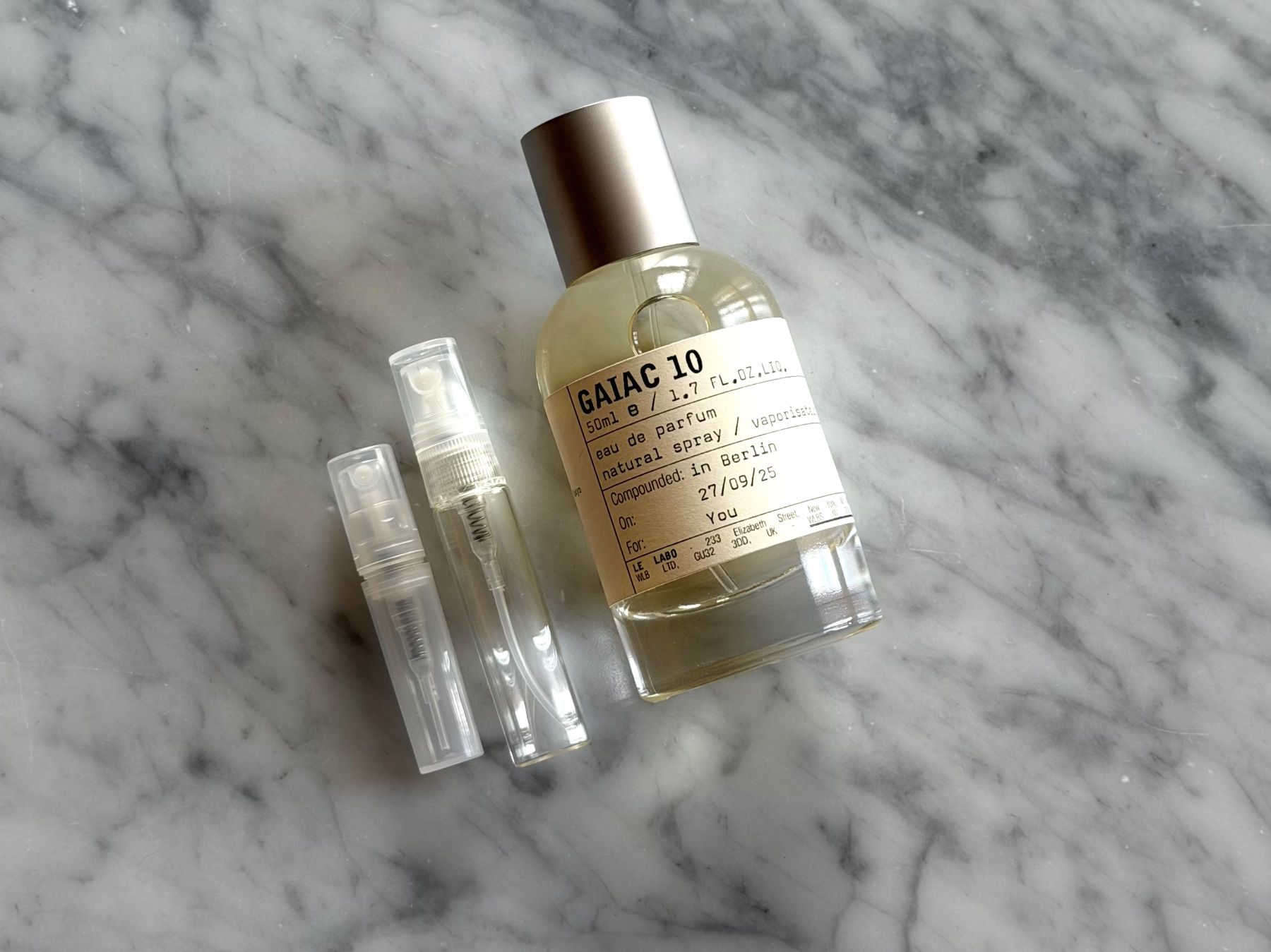 Le Labo Parfum & Eau de Toilette: Le Labo Gaiac 10 - 5ml Probe – Neu (gemäss Beschreibung) aus Baden von GregK02