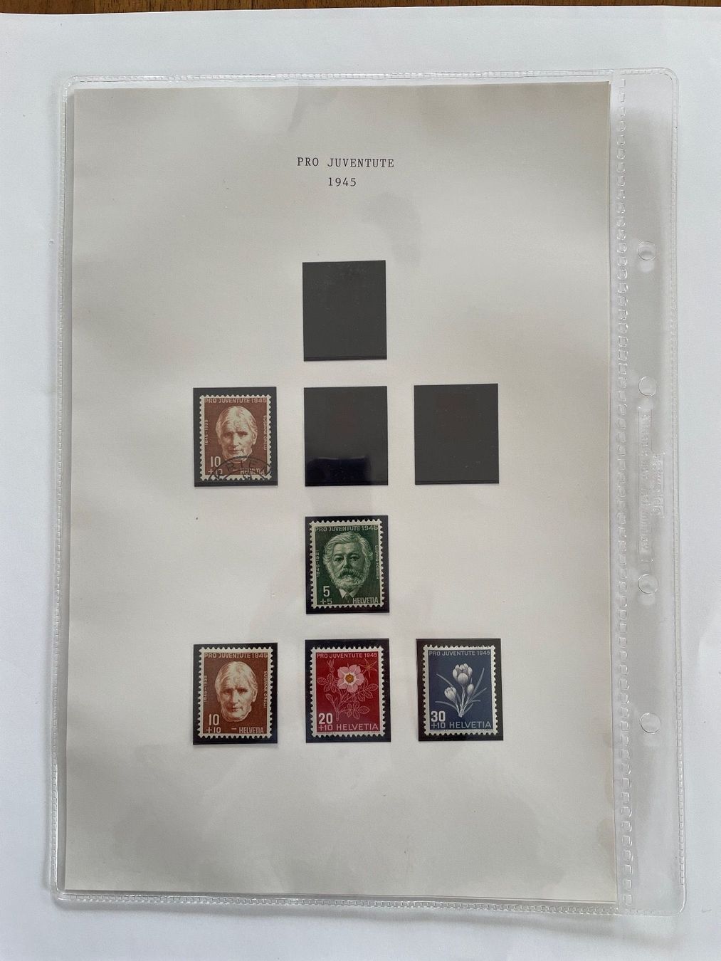 Tutti i francobolli: Antike Briefmarken Pro Juventute 1944 - 1952 – Usato da Adligenswil venduto da Treegarden 1