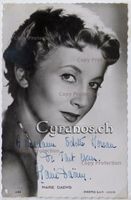 Marie Daems (1928-2016) Schauspielerin - Autogramm