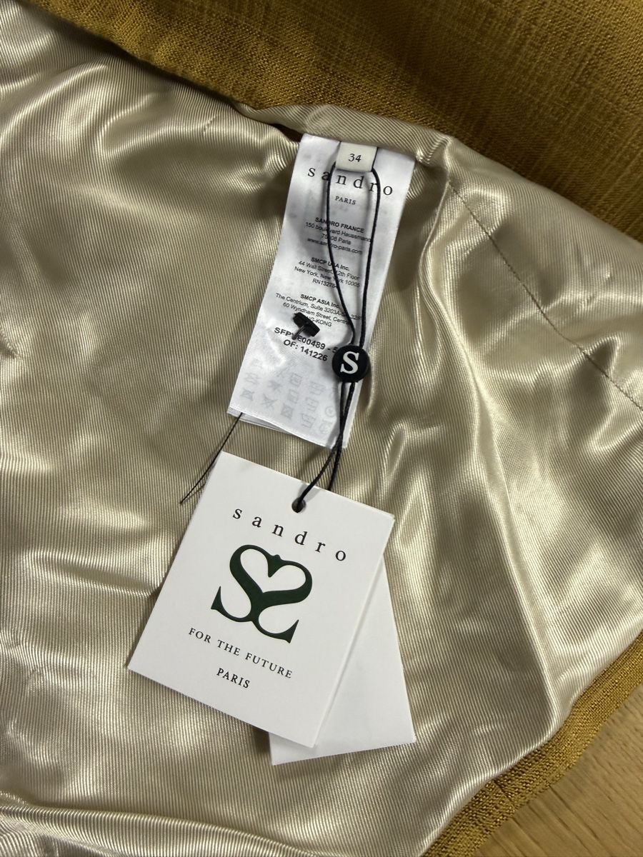 Sandro Giacche: Sandro Brenda blazer jacket, new with tags  – Nuovo e nell'imballaggio originale da Zürich venduto da EShopping81 6