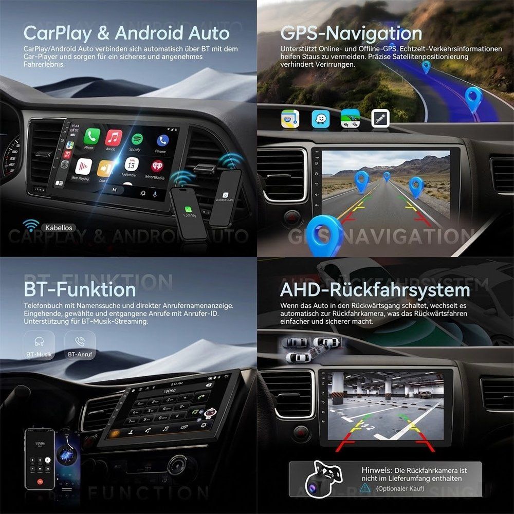 Navigation: Autoradio Jeep Renegade RDS Carplay Android Navi Bluetooth – Neuf avec emballage d'origine à Chiasso par online.shop 4