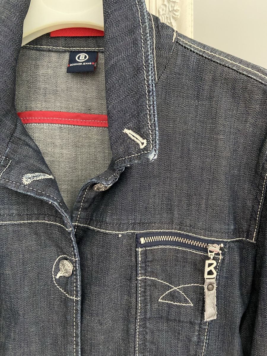 Bogner Vestes: Jeans Jacke Bogner, Grösse 40/42 – D'occasion à Stein am Rhein par Esthi.05 1