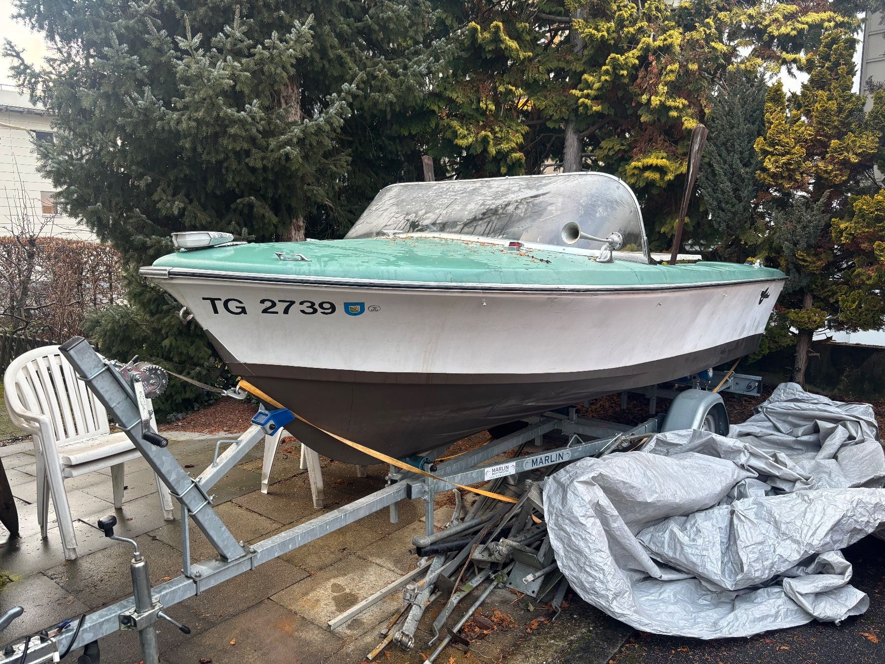 Yamaha Barche: Crestliner Motorboot mit Yamaha Aussenborder 15Ps – Usato da Grosswangen venduto da ASH1995 1