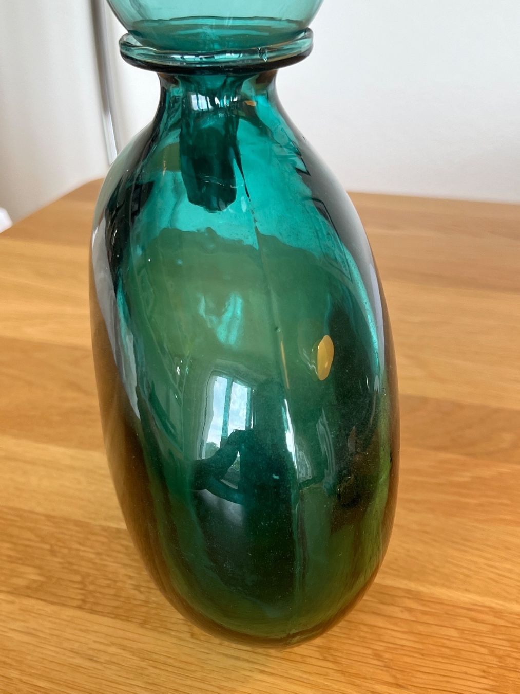 Caraffe: Vintage grüne Glaskaraffe Dekanter – Usato da Zollikerberg venduto da god_6ptz 9