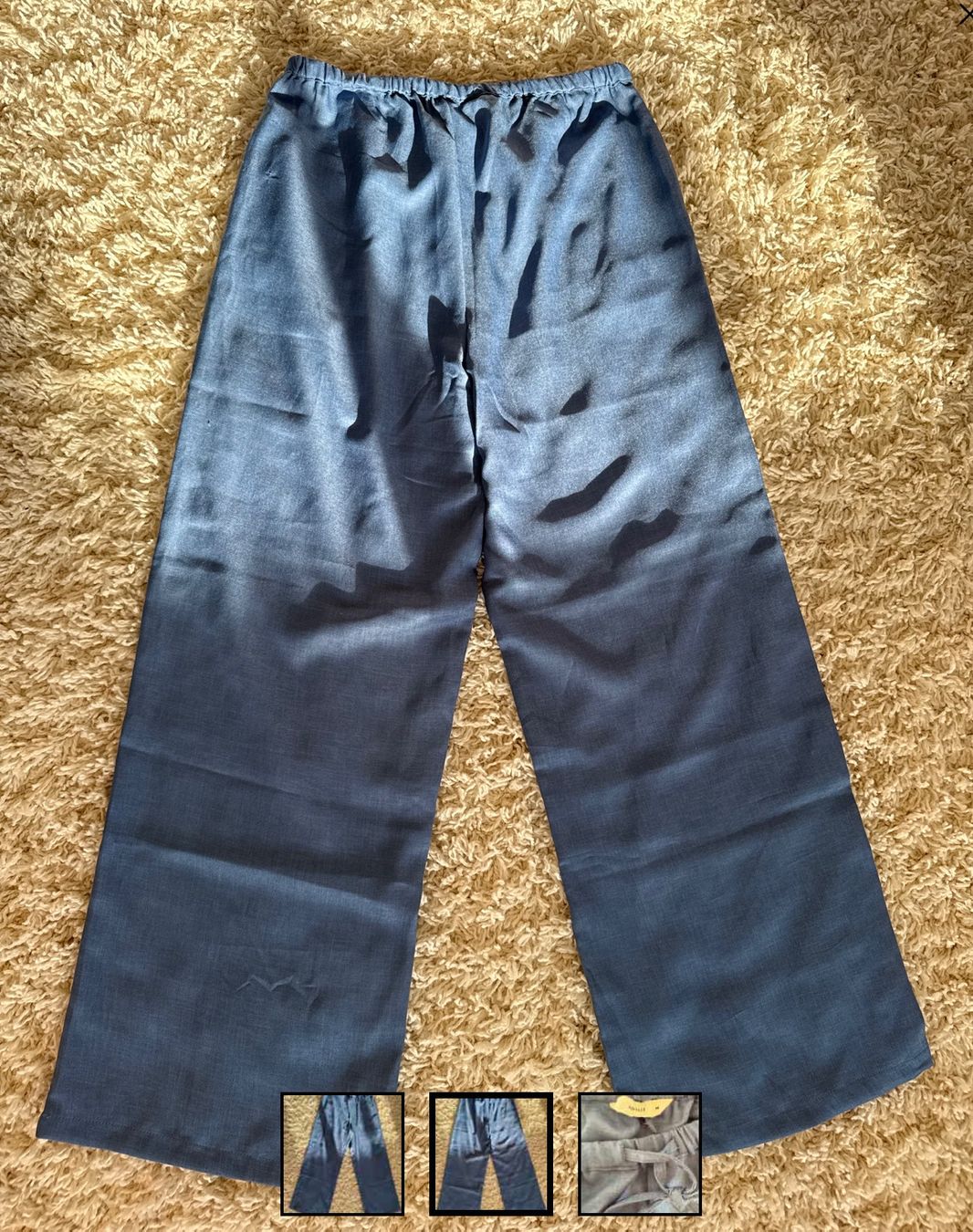 Pantaloni: Weite Stoffhose Blau – Nuovo (secondo la descrizione) da Bern venduto da 1Gigi1 1
