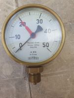 Manomètre Thermindex 0-50 m d'eau diamètre 10 cm