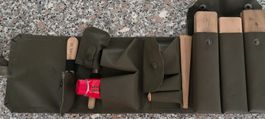 Schweizer Armee Schuhputzset mit Tasche