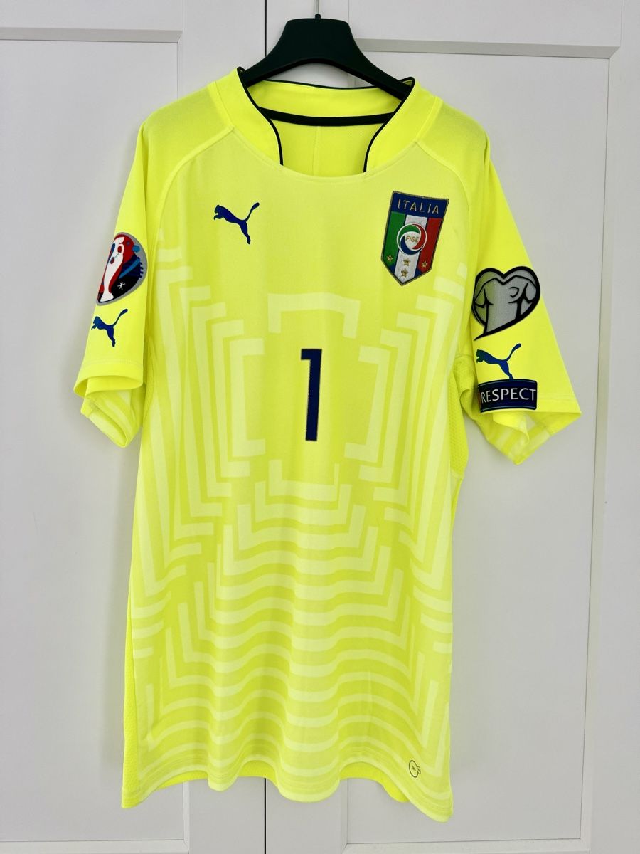 Puma Canottiere & Pantaloni: Gigi Buffon Italia match worn signed Juventus – Usato da Lugano venduto da Trapp2828