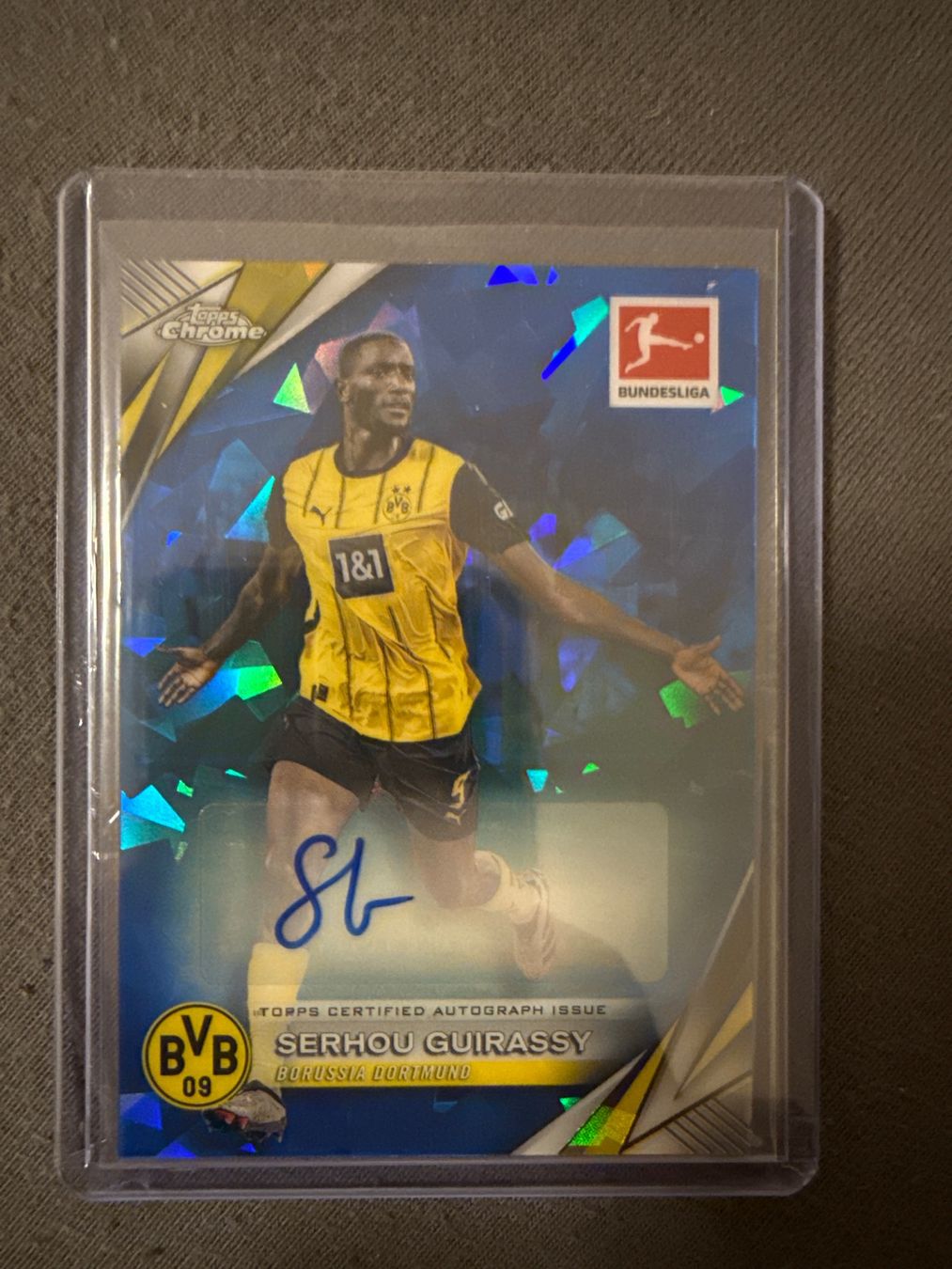 Topps Carte collezionabili: Serhou Guirassy Signed Card – Usato da Chur venduto da raf_h96v
