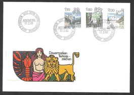 FDC Teilserie 686 - 688 ET Bern 17.2.1983 schön illustriert