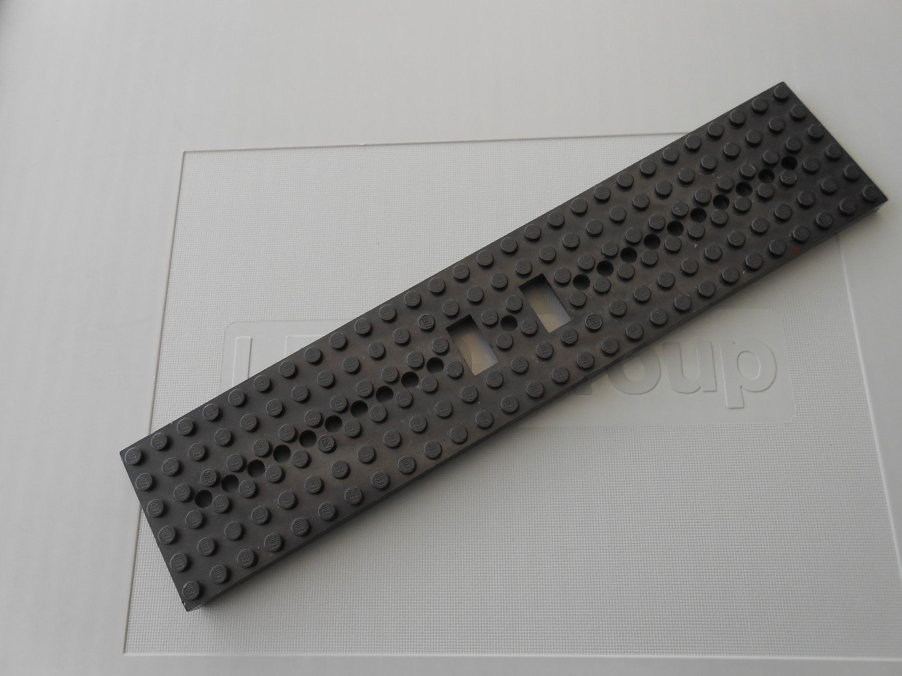 Lego Giocattoli: Zugplatte 6x28 Schwarz – Usato da Oftringen venduto da Link8