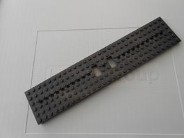 Zugplatte 6x28 Schwarz
