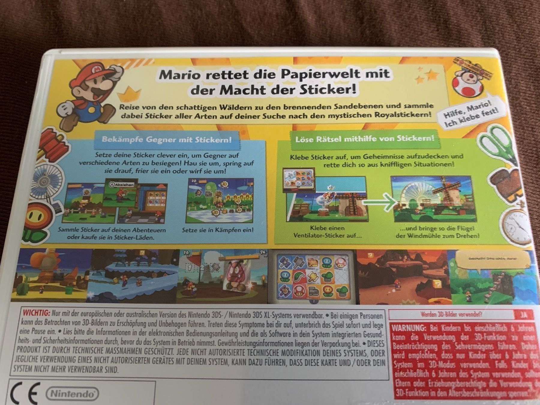 Nintendo Giochi: Super Mario Sticker Star Nintendo 3DS – Usato da Schaffhausen venduto da raphael_95 2