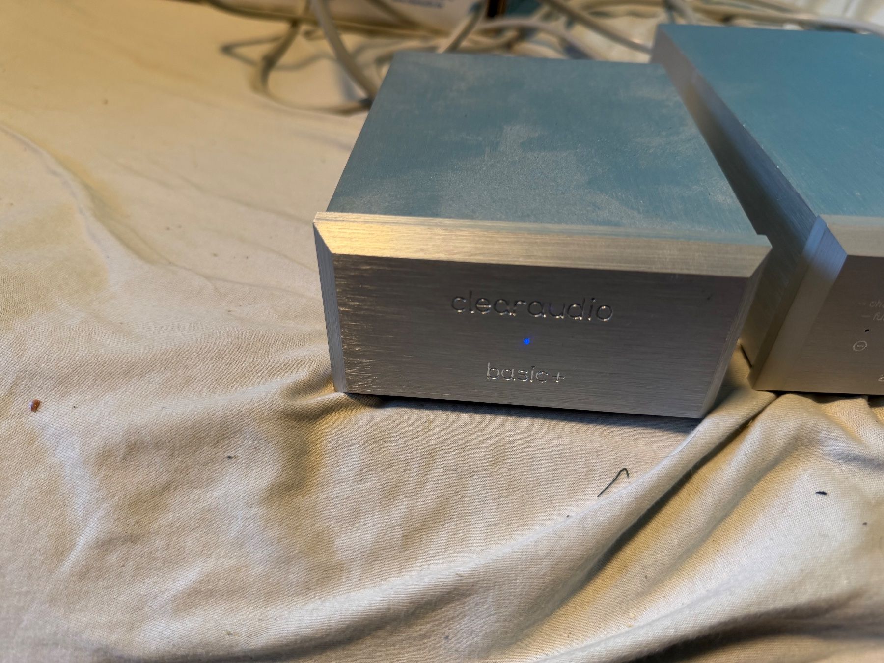 Clearaudio Amplificatori: Clearaudio Phonoverstärker Bundle mit Accu DC Netzteil TOP – Usato da Affoltern am Albis venduto da spaci99 2