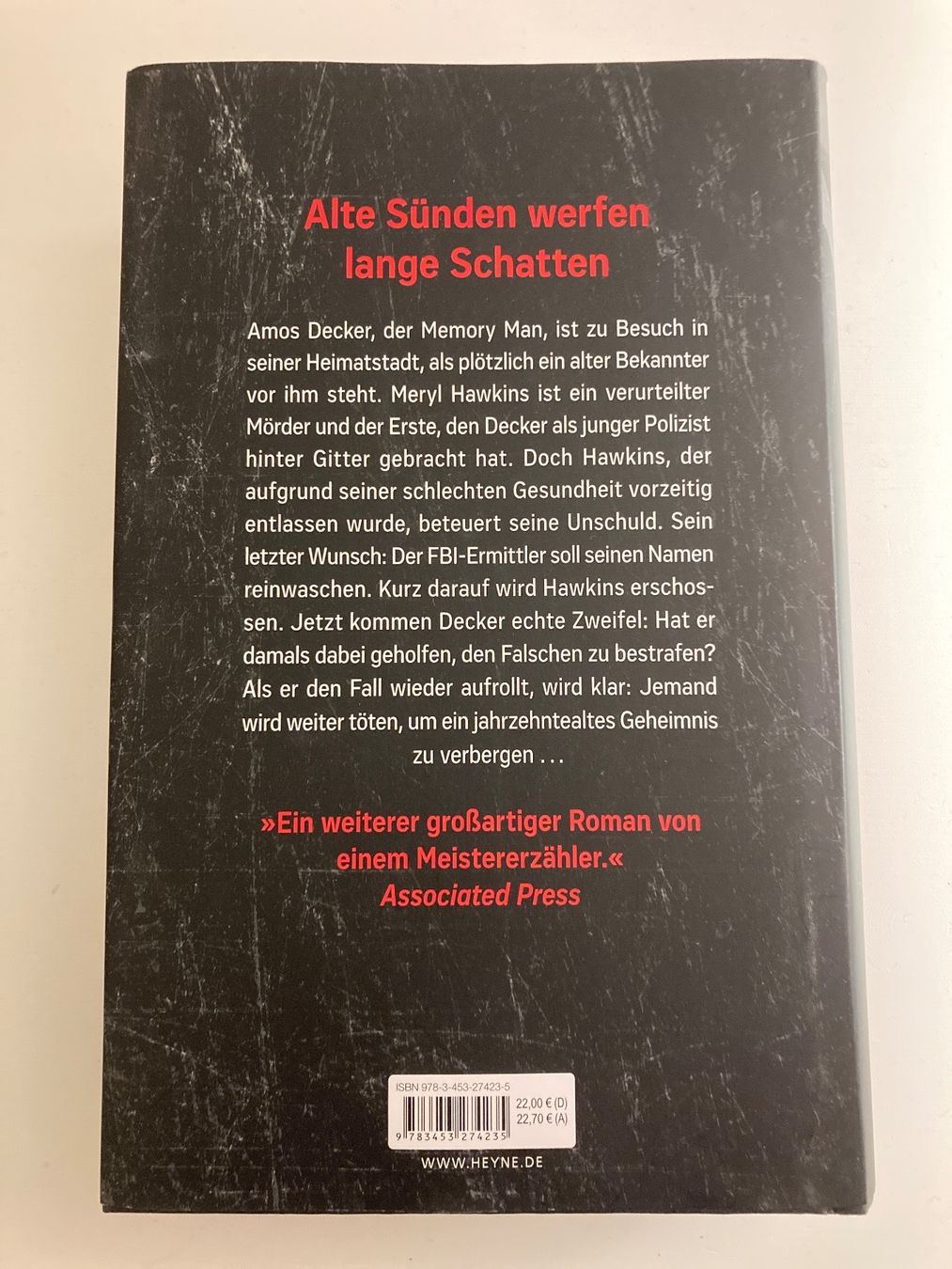 Bücher: David Baldacci Flashback – Neu und originalverpackt aus Zürich von msxmsx 1