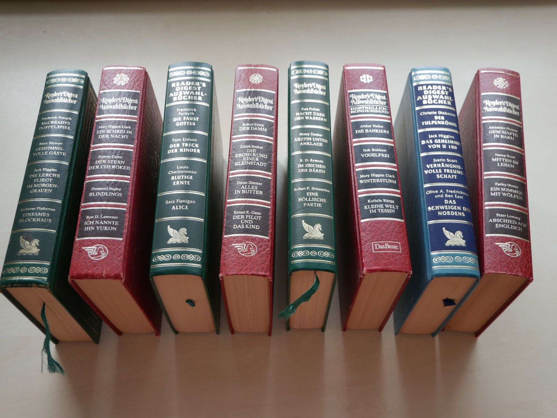 Libri: Reader's Digest Auswahlbuecher - 8 Stk. – Usato da Stein AG venduto da Morgenrot56