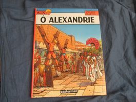 Alix : O Alexandrie (dédicace écrite de Jacques Martin)