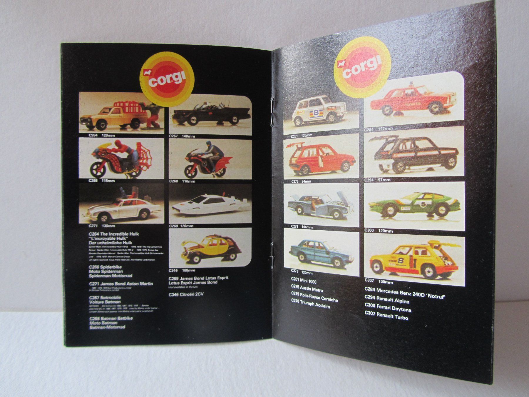 Corgi Toys Modellini d'auto: Corgi Toys, Katalog von 1982 – Usato da Weiningen ZH venduto da dietsch57 3
