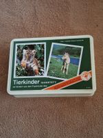 Tierkinder Quartett von ASS Altenburger Zoo Spielkarten 70er