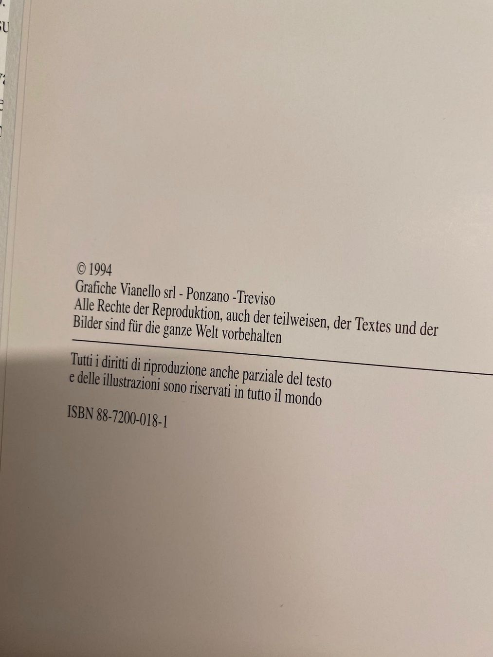 Libri: Bildband Venedig 1994 – Usato da Buttwil venduto da Oni-78 2