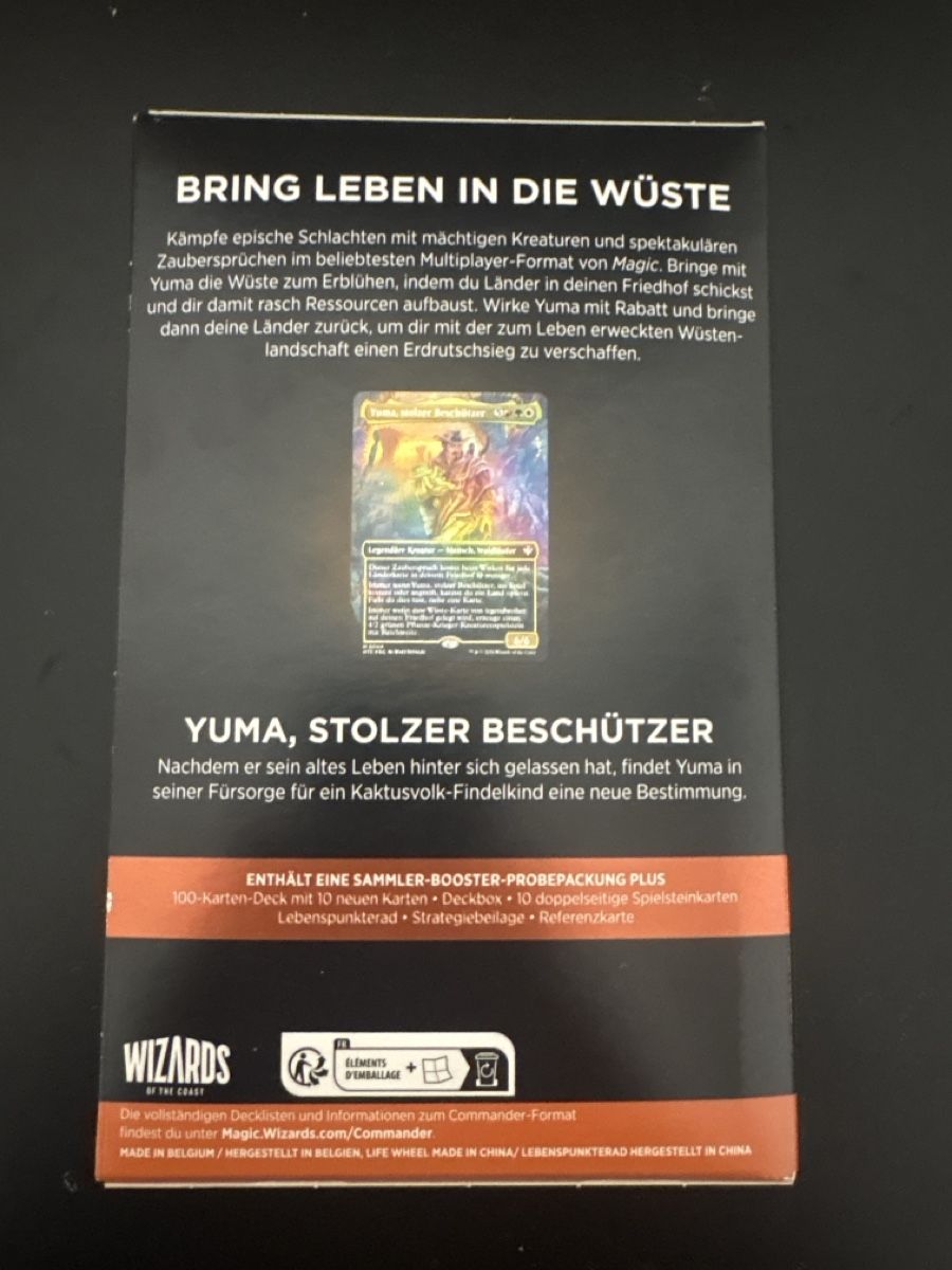 Magic The Gathering Cartes à collectionner: Magic Commander Deck Blühende Wüste Outlaws neu – Neuf avec emballage d'origine à Emmenbrücke par Dr.Stone 1