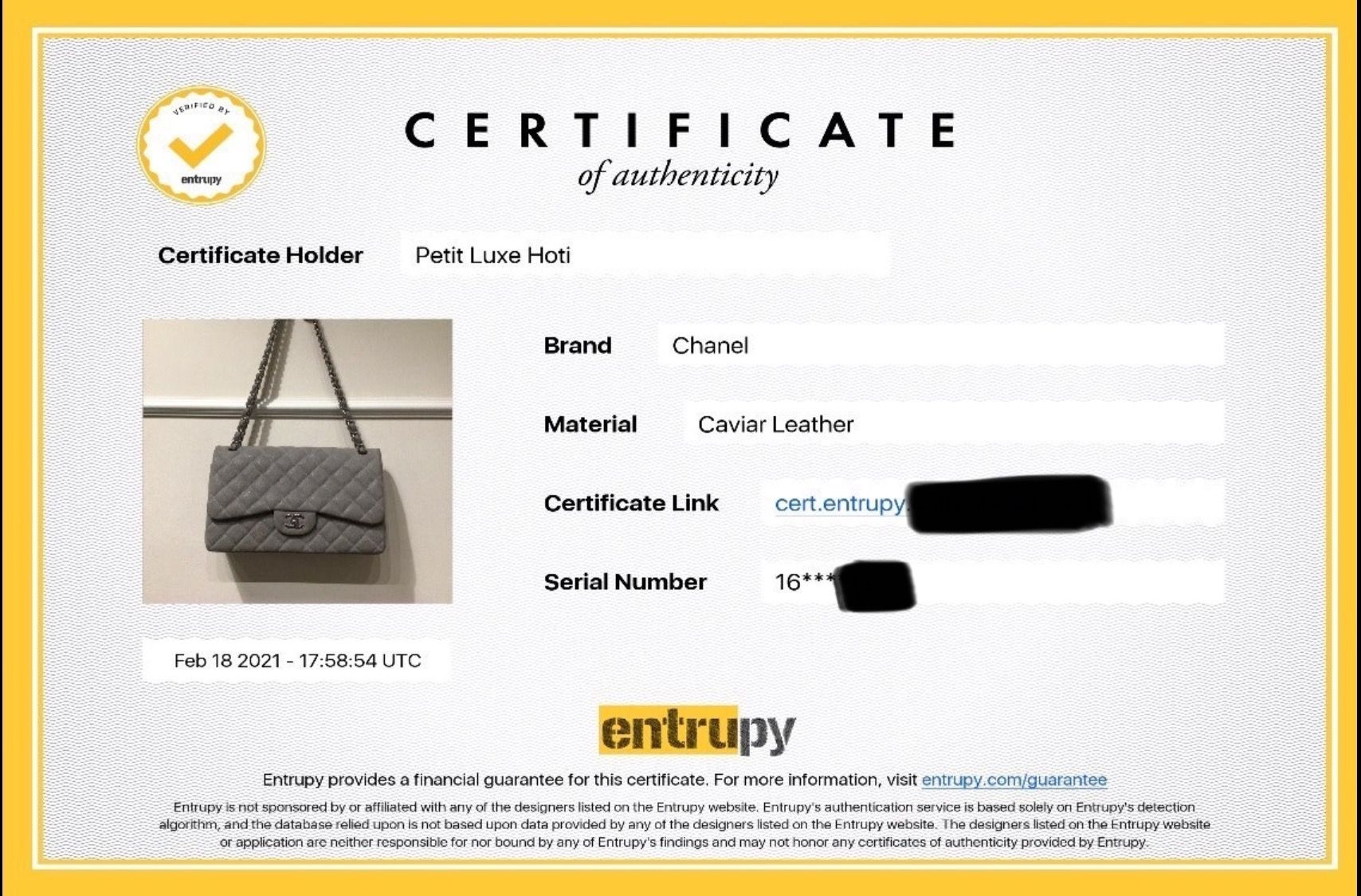 Chanel Borse da donna: Chanel Jumbo Double Flap grau – Usato da Birmensdorf ZH venduto da lakii338 8