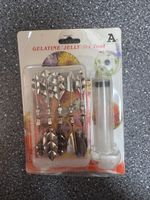 Outils d'art de gélatine/gelée NEUF - Kit seringue!