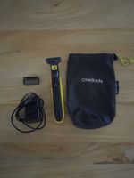 Philips OneBlade Rasierer mit Zubehör und Tasche