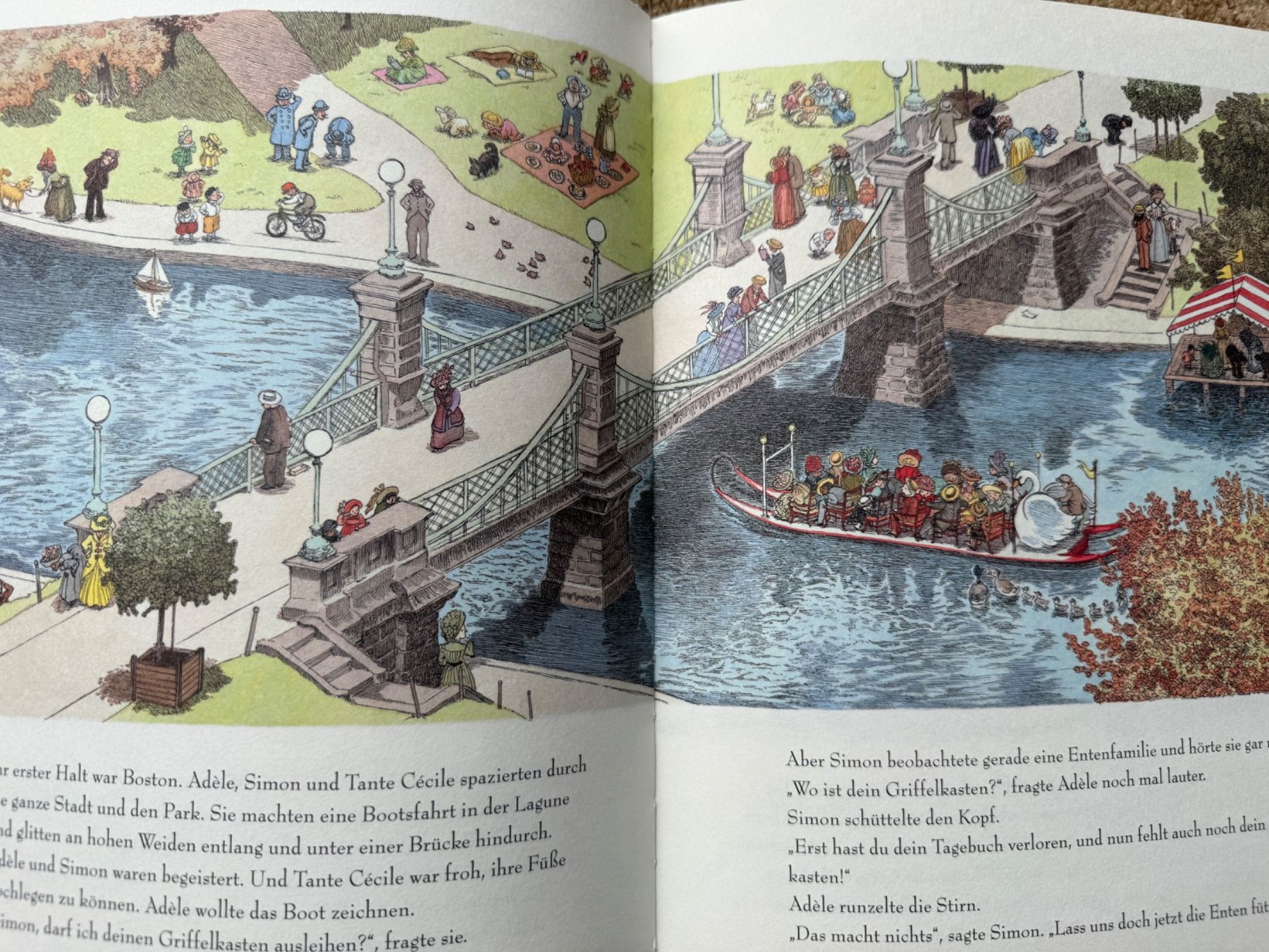 Livres: Bilderbuch - Adèle und Simon in Amerika – Neuf avec emballage d'origine à Aarau par Kilauea 3