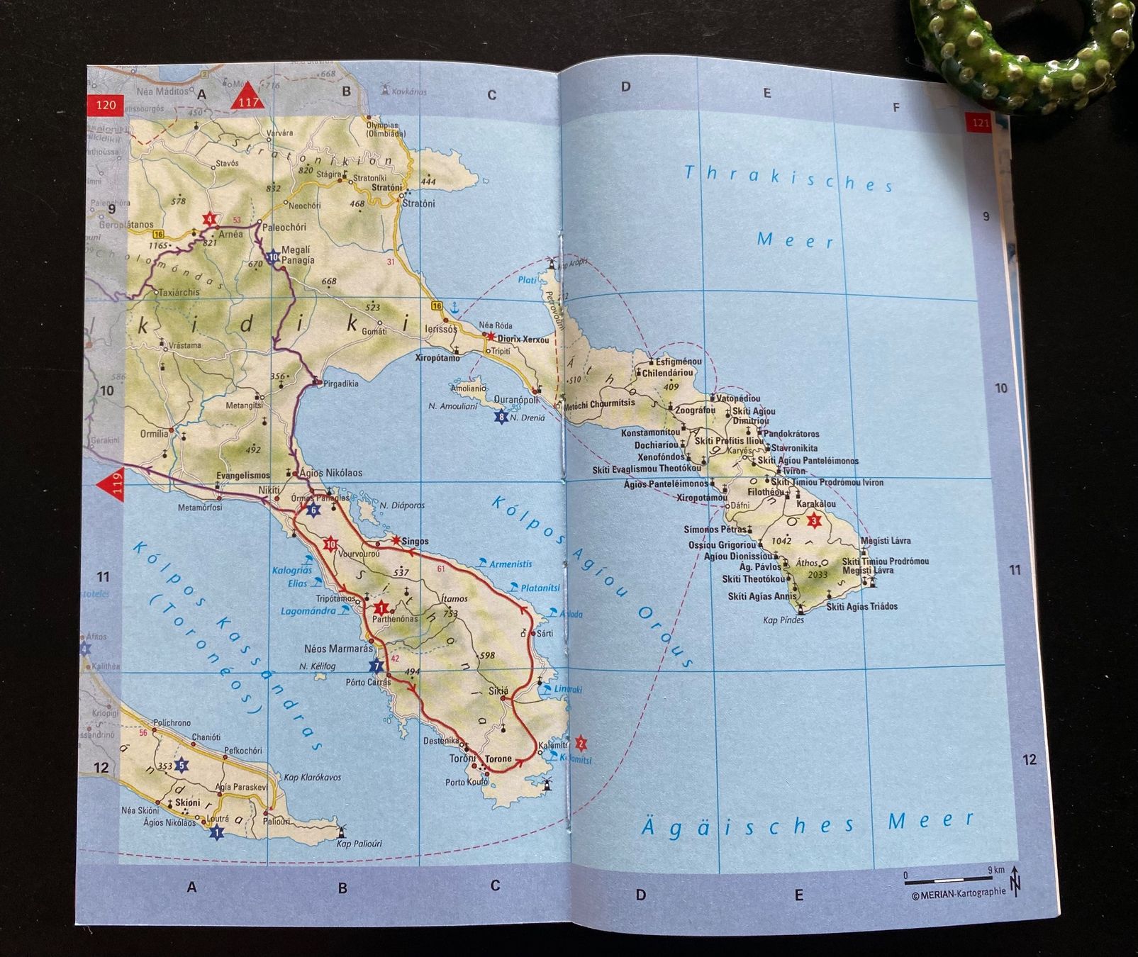 Libri: CHALKIDIKI / MERAN LIVE ! / REISEFÜHRER – Usato da Nussbaumen AG venduto da schuba2000 8
