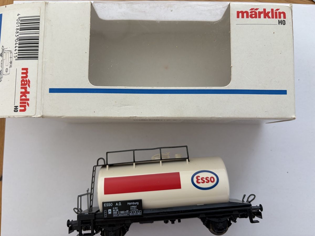 Märklin Modellini di ferrovie: Wagon Marklin Esso – Usato da Echallens venduto da JAR69 2