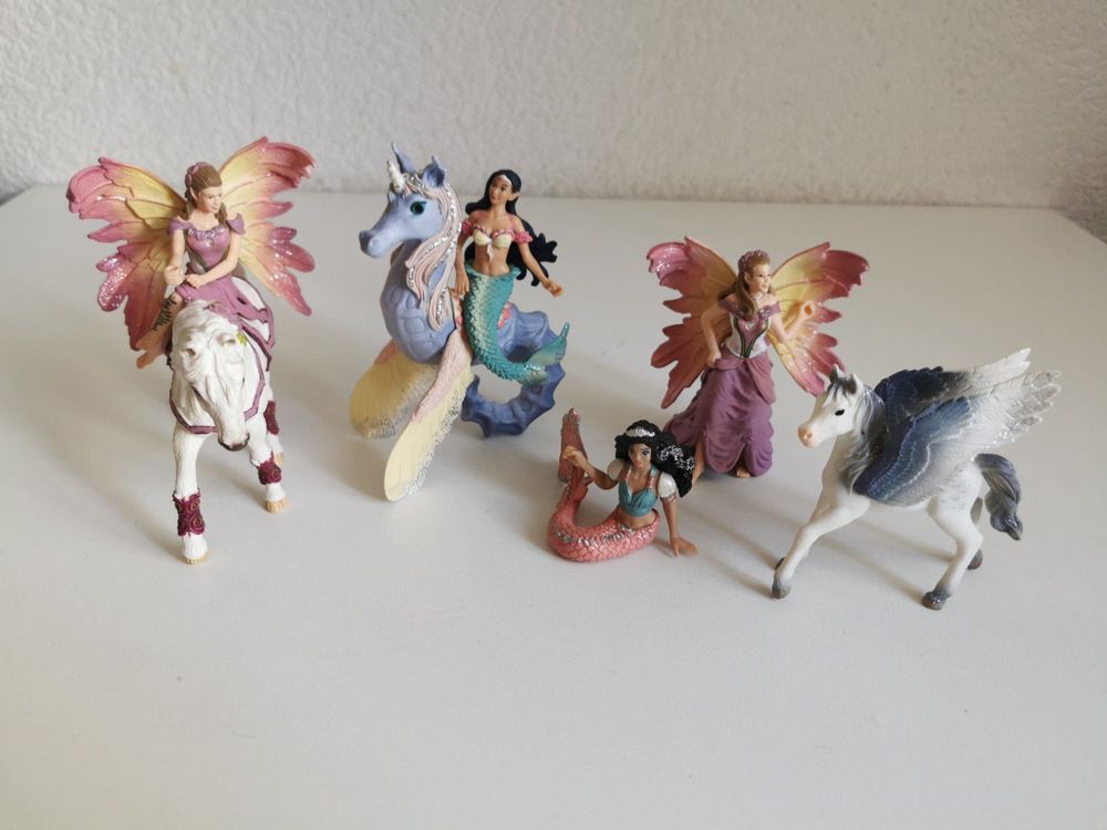 Schleich Set Feen, Pferde, Meerjungfrau | Kaufen auf Ricardo