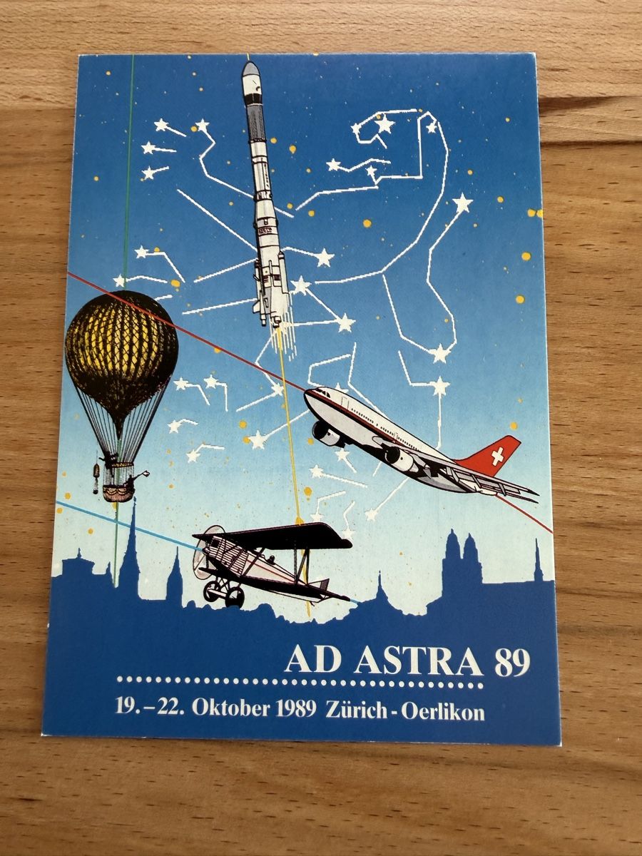 Cartoline: Karte AD ASTRA 89 – Usato da Grenchen venduto da Bastet007