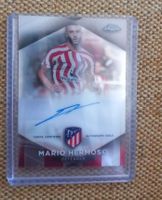 Sammelkarte Mario Hermoso Topps Chrome Autogramm 35/75