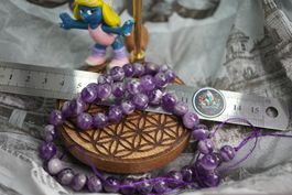 Amethyst Top  ca8mm Strangware      ab 1.-   Topstone