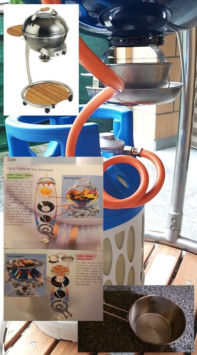 Outdoorchef Griglie: OUTDOORCHEF - Eclipse Monaco 570 - Edelstahl, Massivholz, .. – Nuovo (secondo la descrizione) da Rotkreuz venduto da JustForSale 4